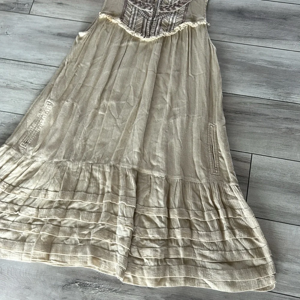 Free People boho hippie sleeveless dress size small